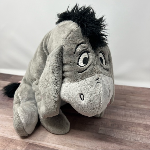 Disney Store Eeyore Plush Stuffed Animal 15" Toy. Great Condition. Classic Plush - Picture 8 of 14